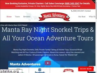 mantaadventures.com