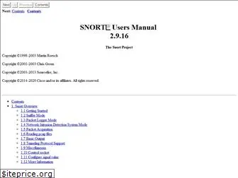 manual.snort.org