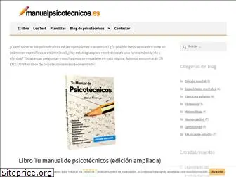 manualpsicotecnicos.es