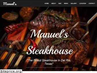 manuelssteakhouse.com