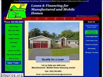 manufacturedhomeloans-oregon.com