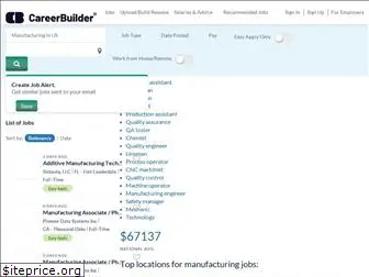 manufacturing.careerbuilder.com