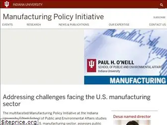 manufacturingpolicy.indiana.edu