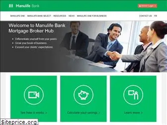 manulifebankbrokerhub.ca