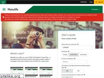 manulifetravelinsurance.ca