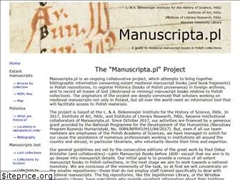 manuscripta.pl