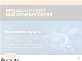 manuscriptcommunicator.com
