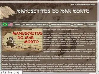 manuscritosdomarmorto.com