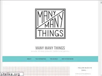 manymanythings.co