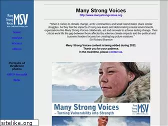 manystrongvoices.org