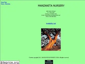 manzanitanursery.com