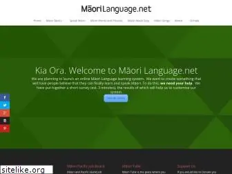 maorilanguage.net