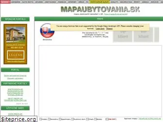 mapaubytovania.sk
