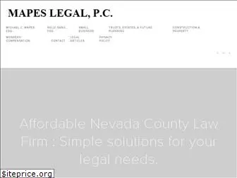 mapeslegal.com