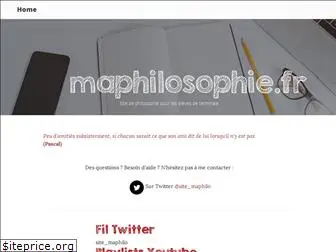 maphilosophie.fr