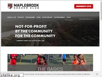 maplebrooksoccer.com