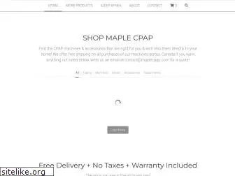 maplecpap.com