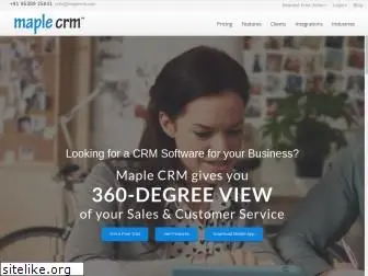 maplecrm.com