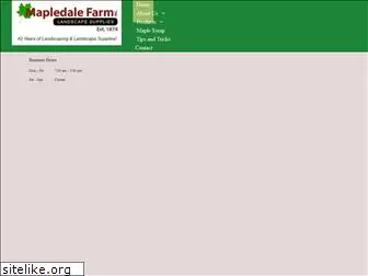 mapledalefarm.co