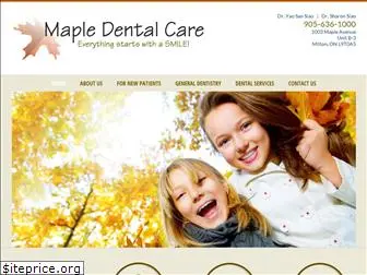 mapledentalcare.ca