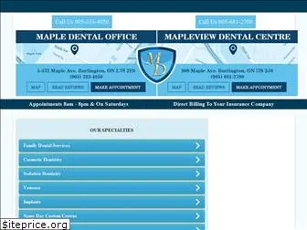 mapledentaloffice.com