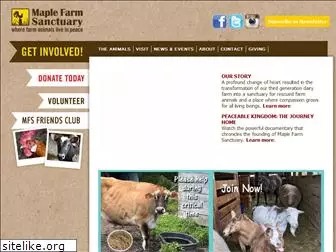 maplefarmsanctuary.org