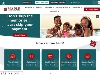 maplefcu.net