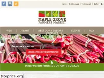 maplegrovefarmersmarket.com