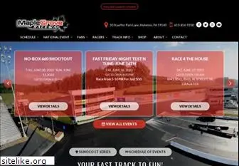 maplegroveraceway.com