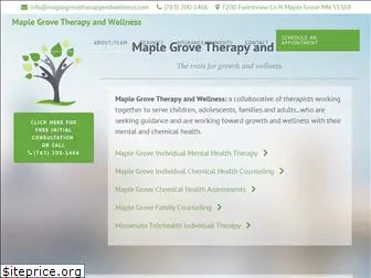 maplegrovetherapyandwellness.com