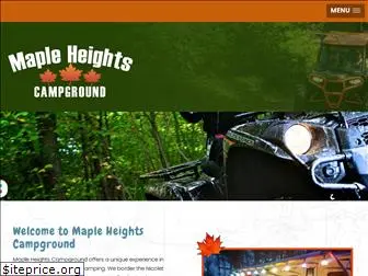 mapleheightscampground.com