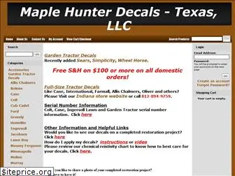 maplehunterdecalstexas.com