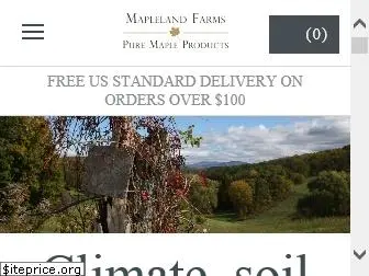 maplelandfarms.com