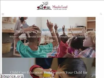 mapleleafchildcare.com