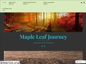 mapleleafjourney.com