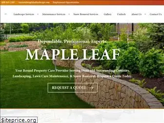 mapleleaflandscape.com