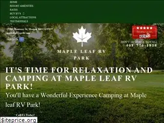 mapleleafrvpark.com