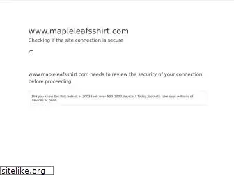 mapleleafsshirt.com