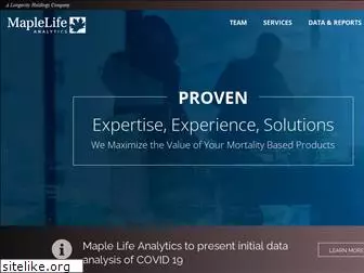 maplelifeanalytics.com