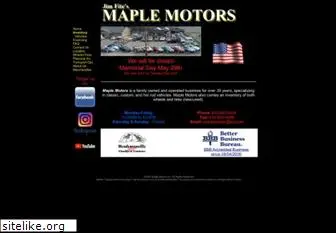 maplemotors.com