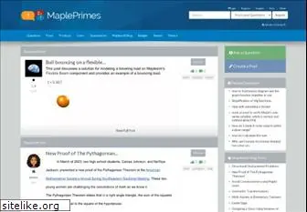 mapleprimes.com
