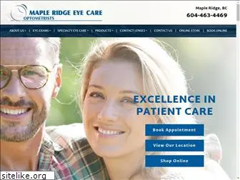 mapleridgeeyecare.ca