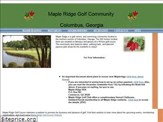 mapleridgehoa.org