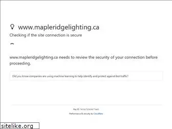 mapleridgelighting.ca