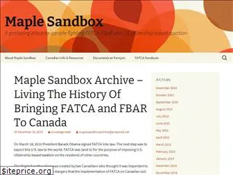 maplesandbox.ca