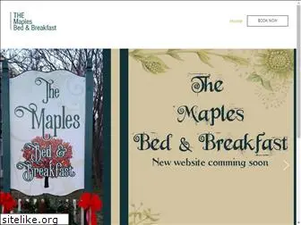 maplesbedandbreakfast.com