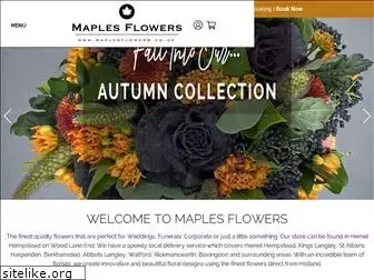 maplesflowers.co.uk
