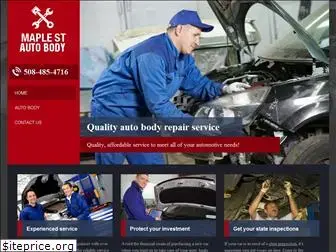 maplestautobody.com