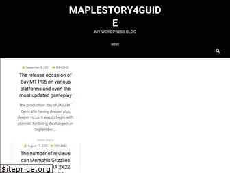 maplestory4guide.com