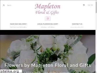 mapletonfloralandgifts.com